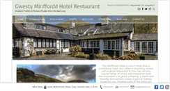 Desktop Screenshot of minffordd.com